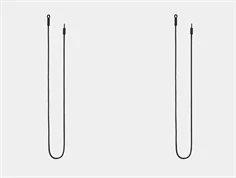 IZIPIZI black brillesnor til voksen og junior (2-pack)